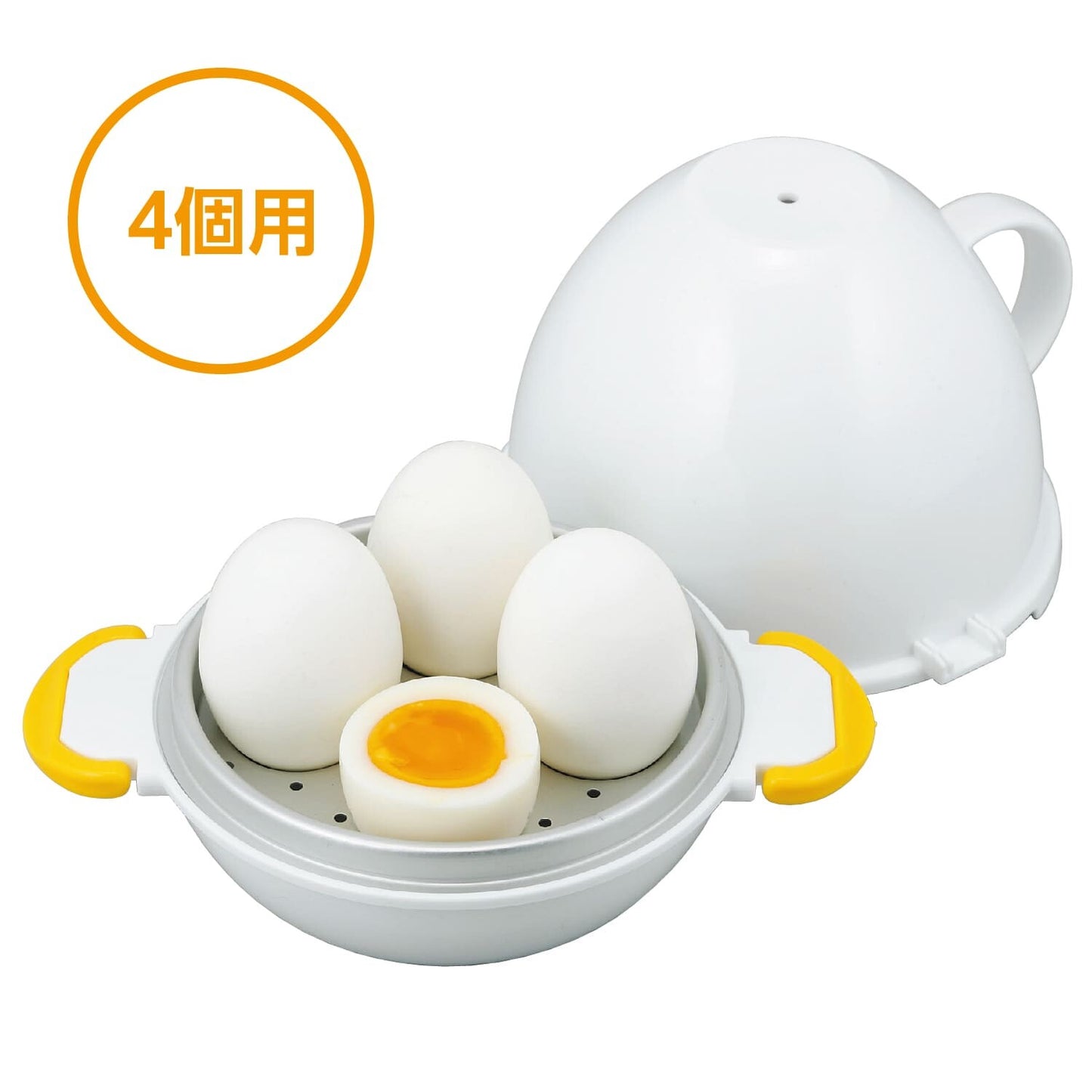 【預訂】日本製 微波爐專用叮蛋器（四隻蛋）