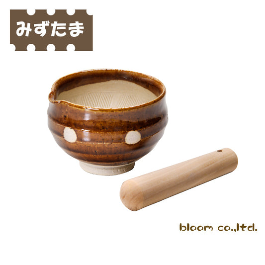 【預訂】日本製 水玉片口研鉢