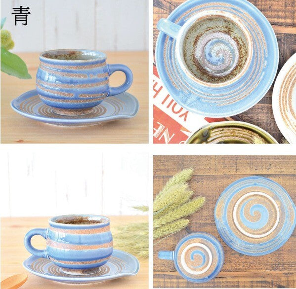 【預訂】日本製 渦紋茶杯套裝