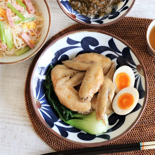【預訂】日本製 藍唐草大皿