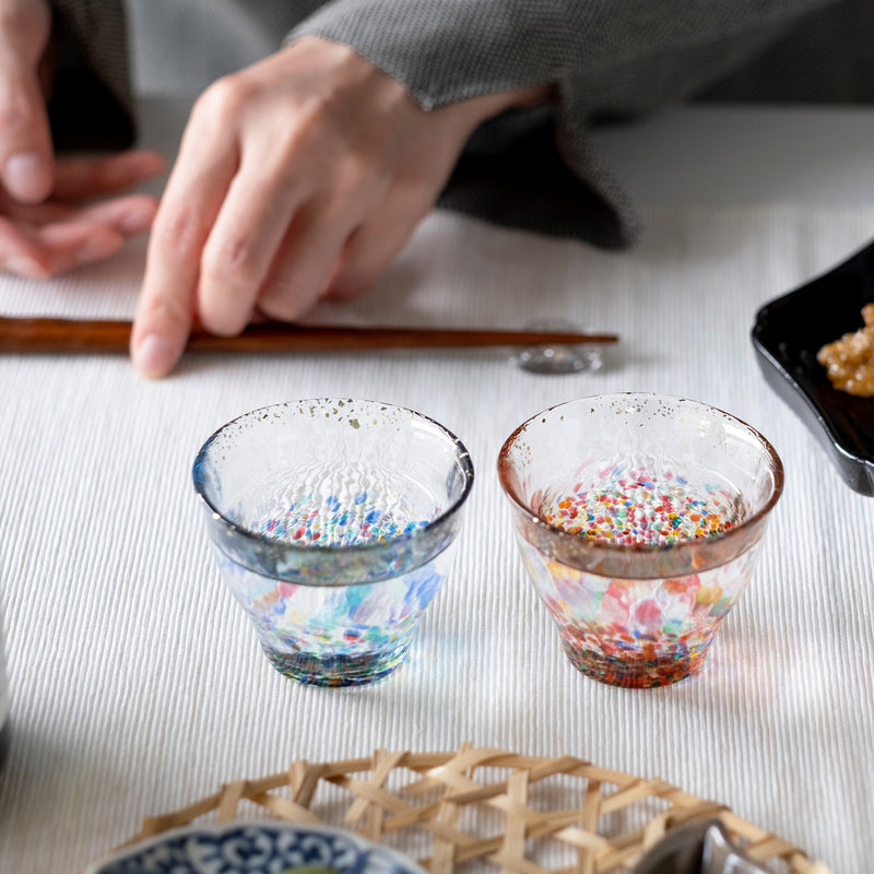 【預訂】日本製 津輕 金彩清酒杯
