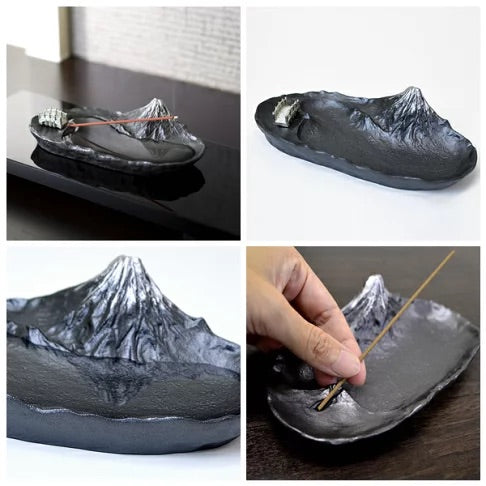 【預訂】日本製 銀雅堂 富士山倒影線香座