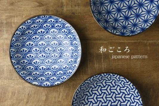 【預訂】日本製 和紋意粉碟